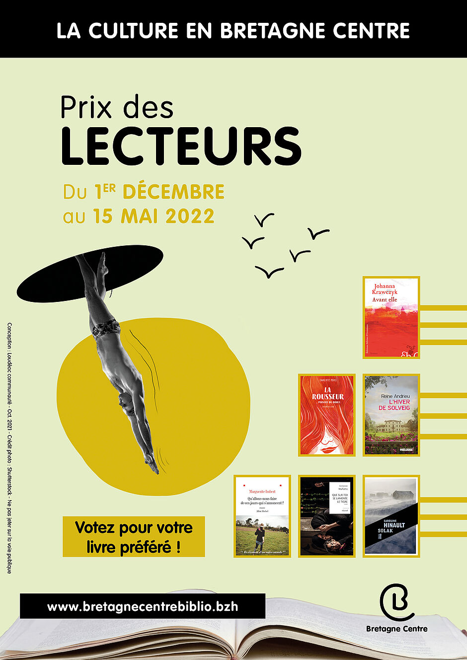 Lancement du Prix des Lecteurs 2021/2022 Bretagne Centre